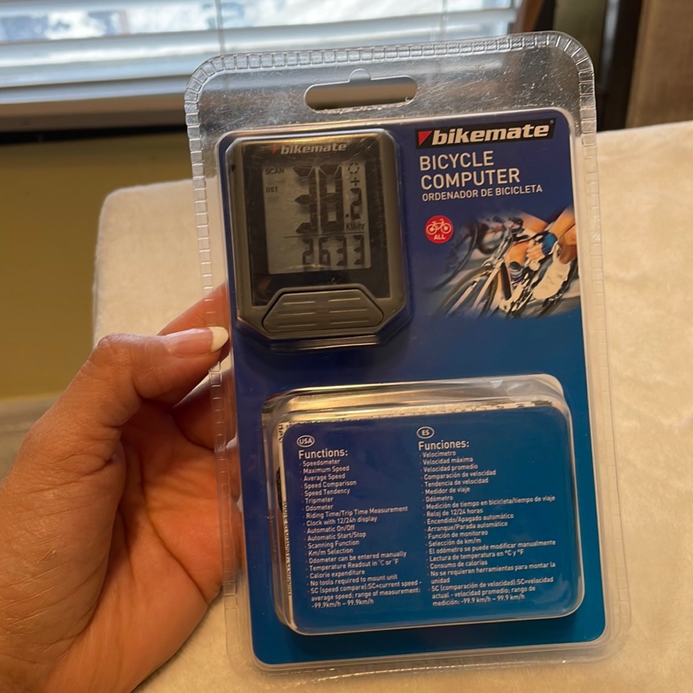 Bikemate bicycle computer speedometer odometer riding trips time measurement